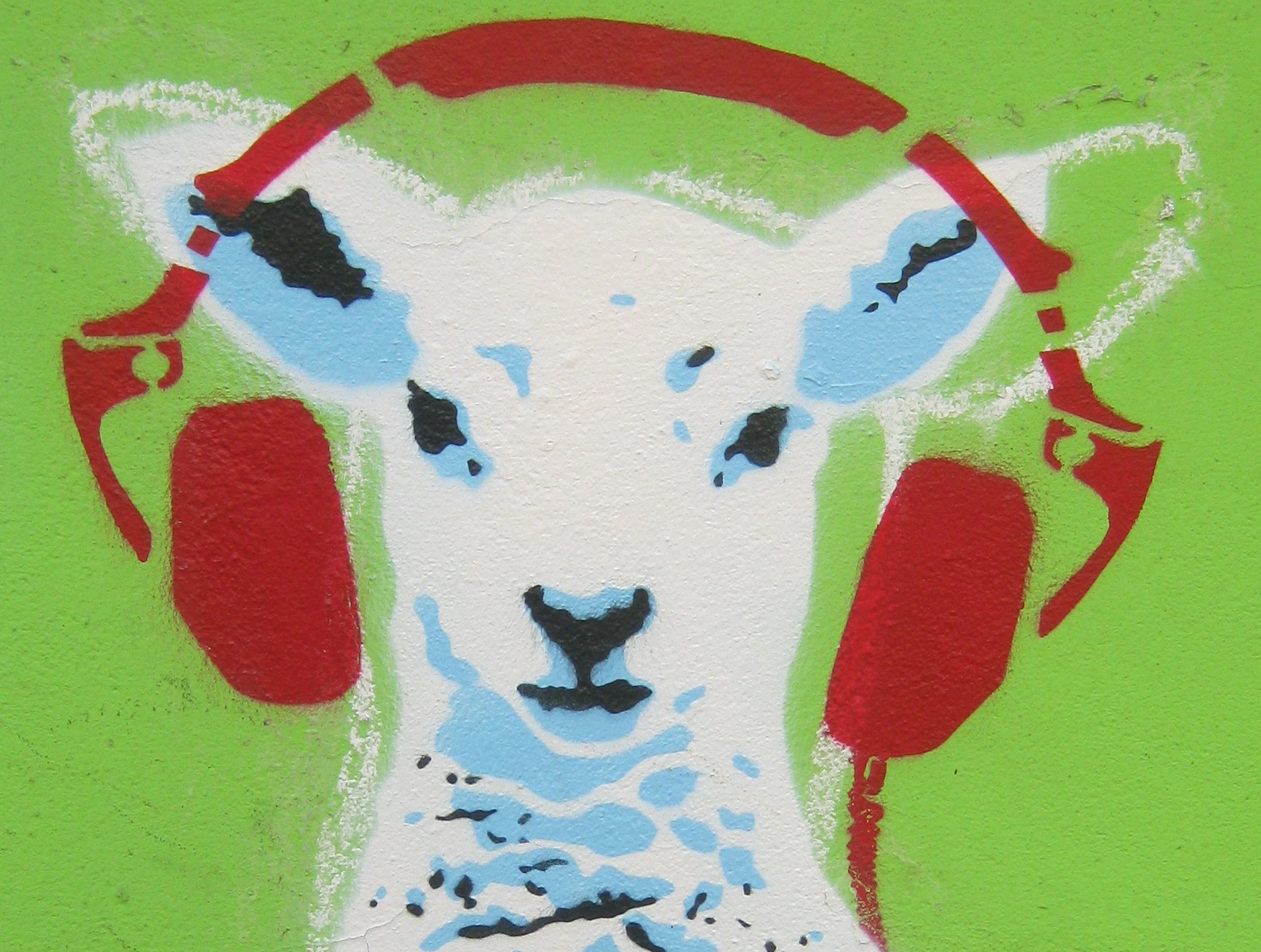 HieAnon Sheep Graffiti picture